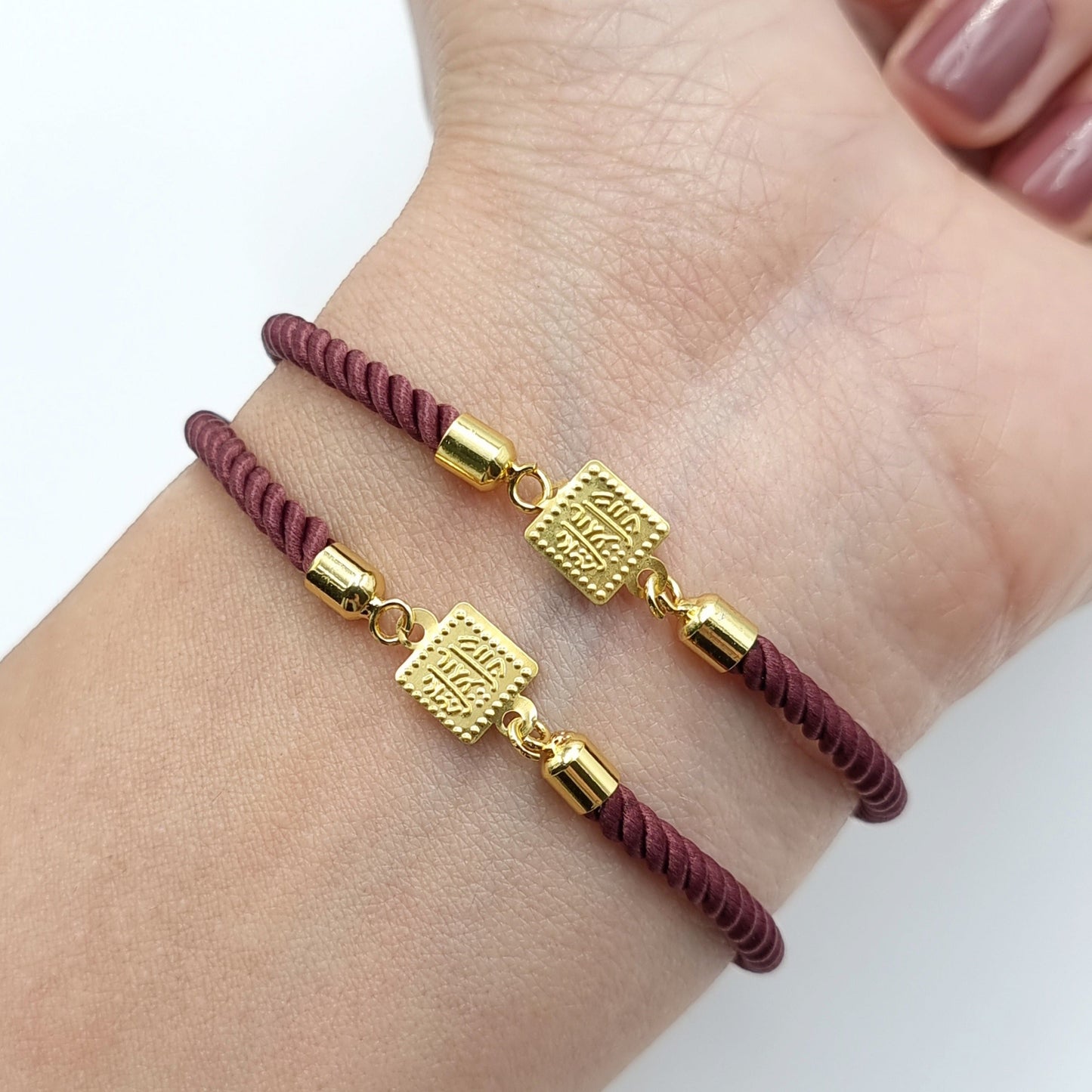 21K Pure Gold Adjustable Bracelet