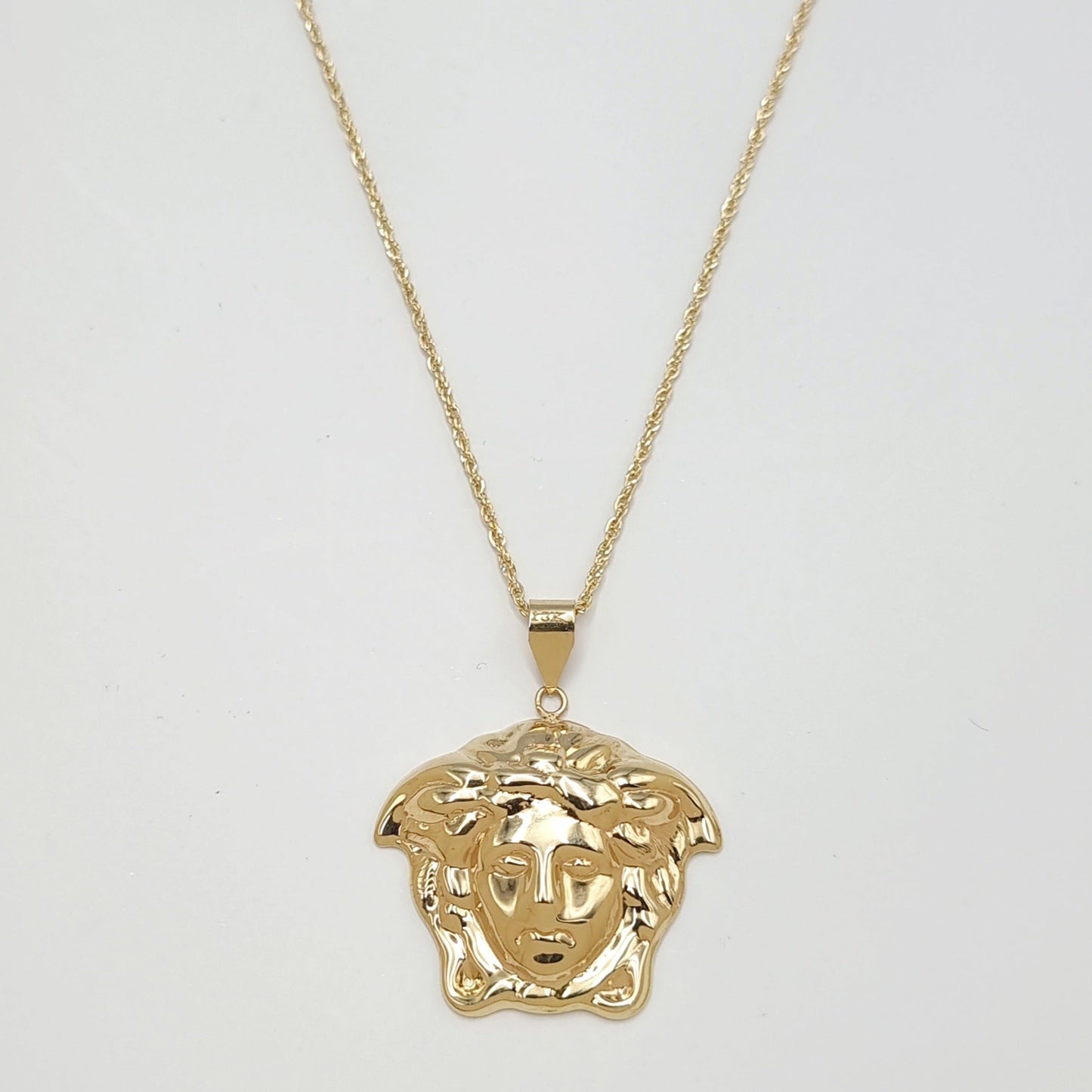 18K Pure Gold V.R.C Necklace
