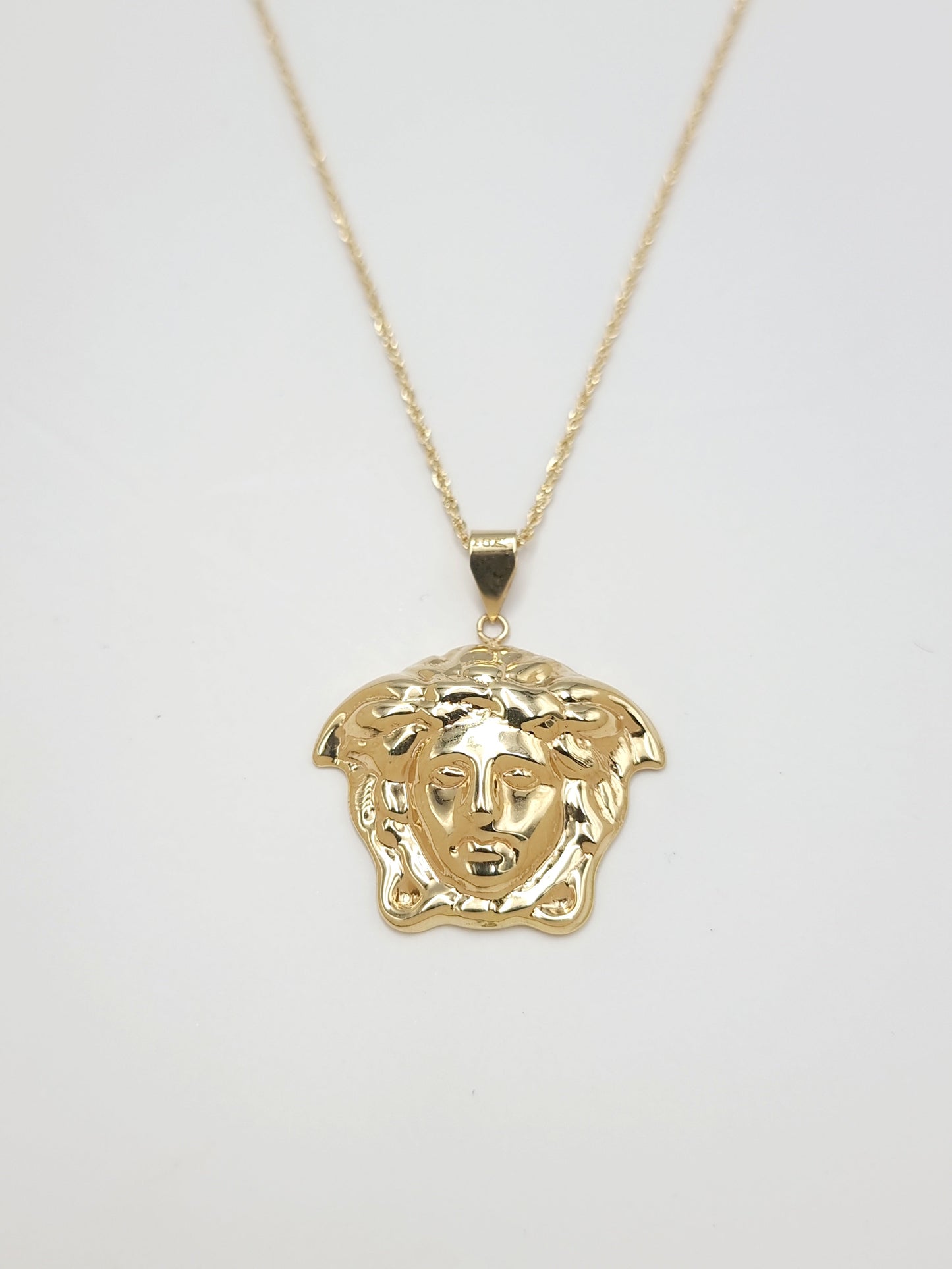 18K Pure Gold V.R.C Necklace