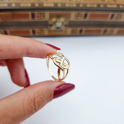 18K Pure Gold Fine Ring