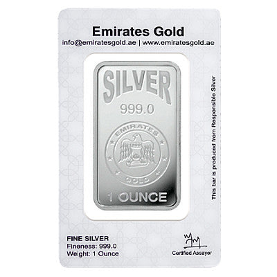 Emirates 1 Ounce Lakshmi Silver Bar