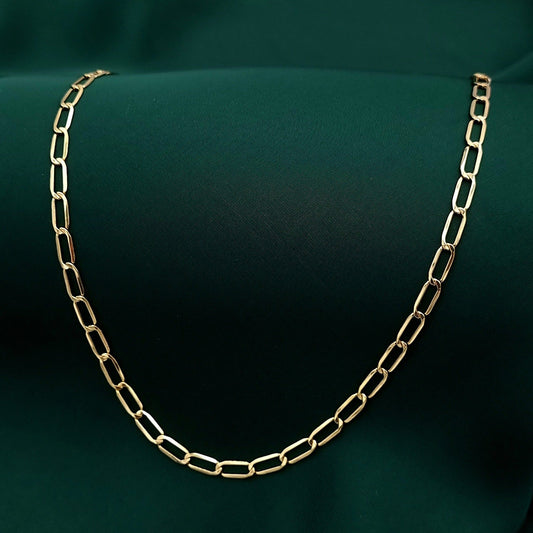 18K Pure Gold Links Chain