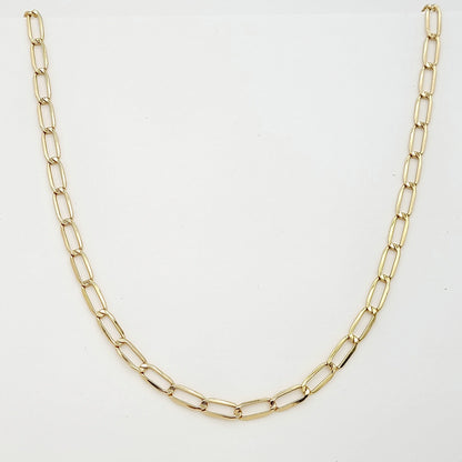18K Pure Gold Links Chain