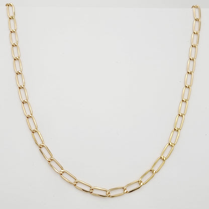 18K Pure Gold Links Chain