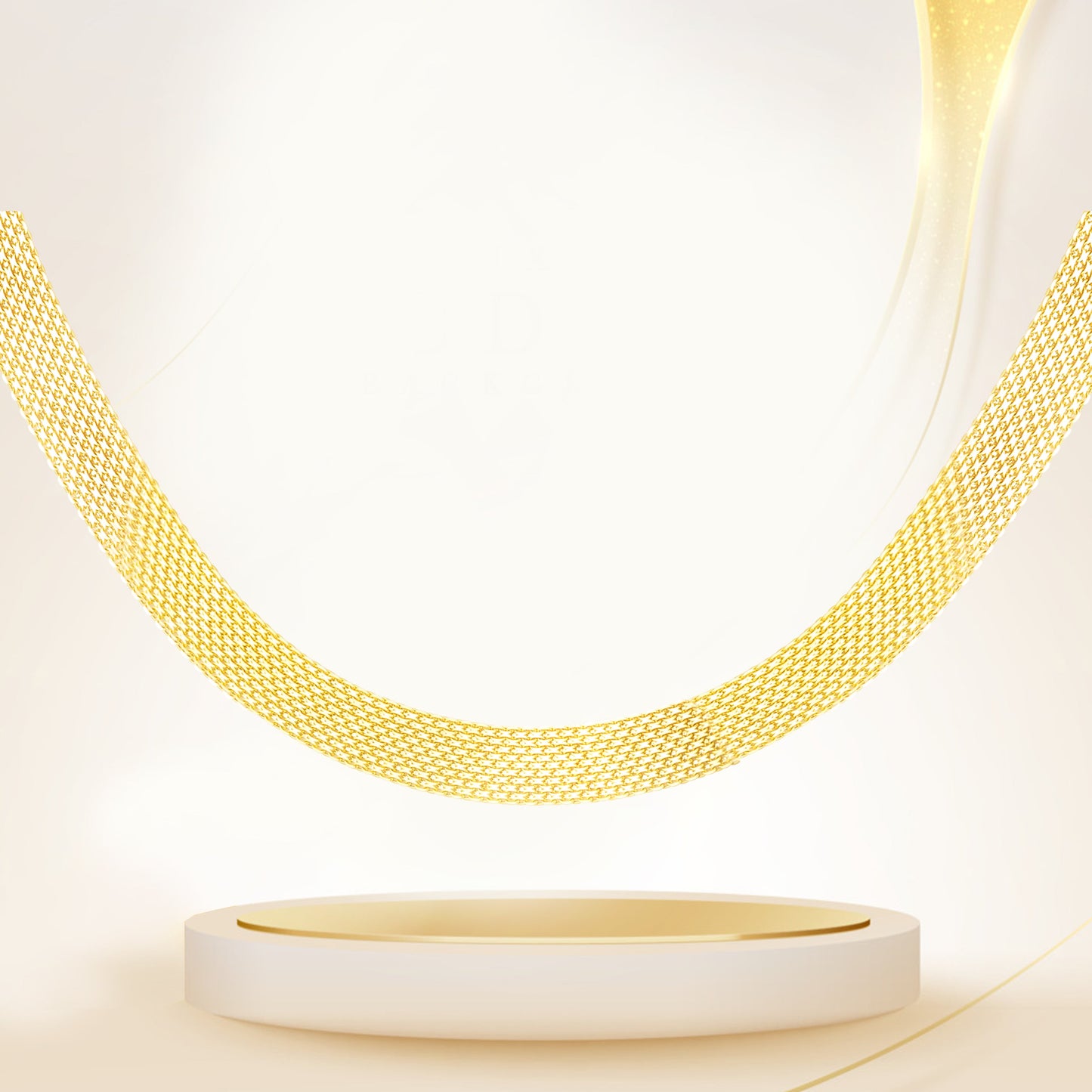 18K Pure Gold Belt Chain