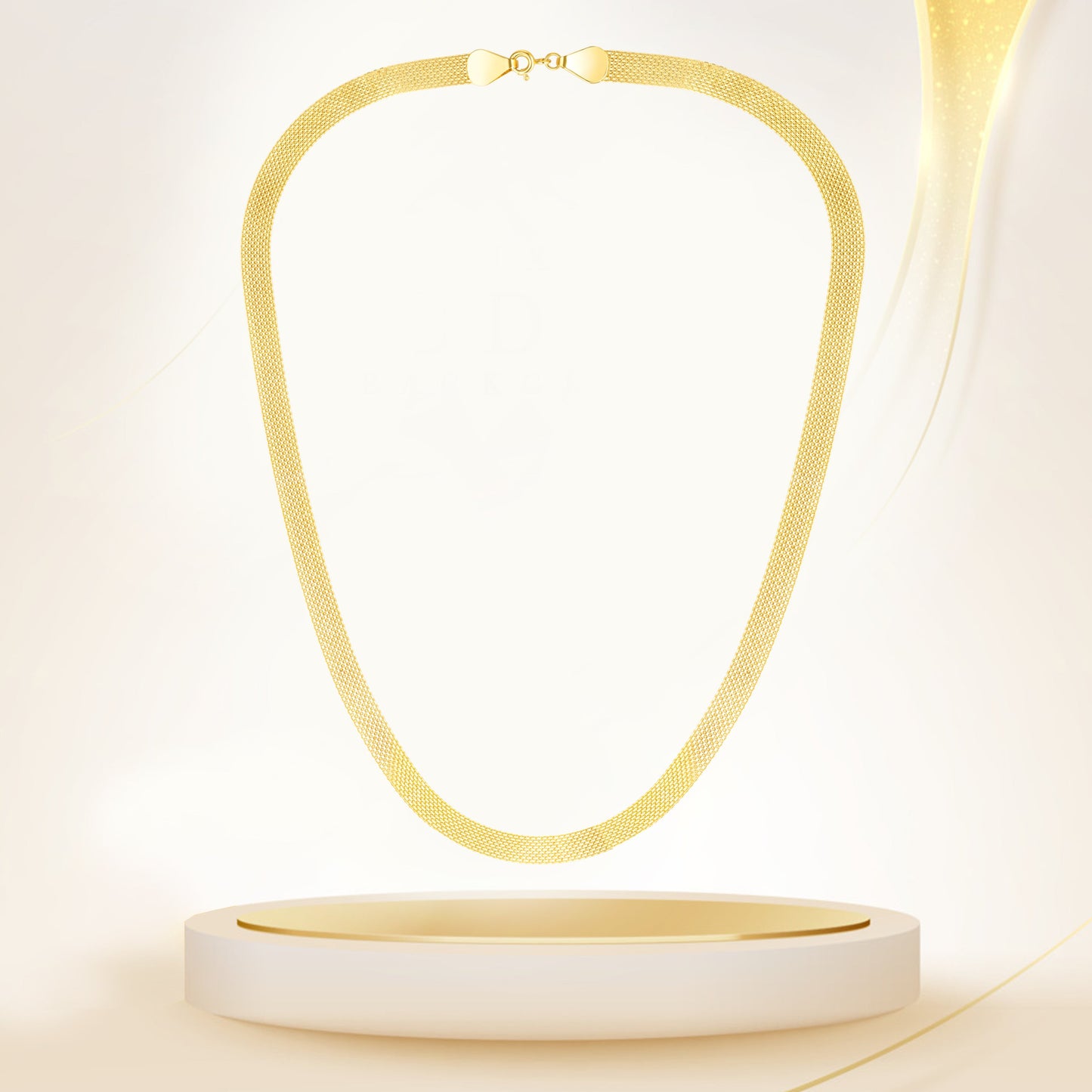 18K Pure Gold Belt Chain