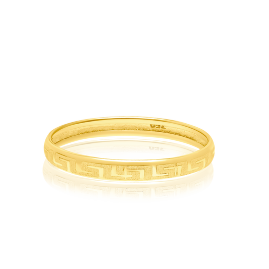 18K Pure Gold Ring