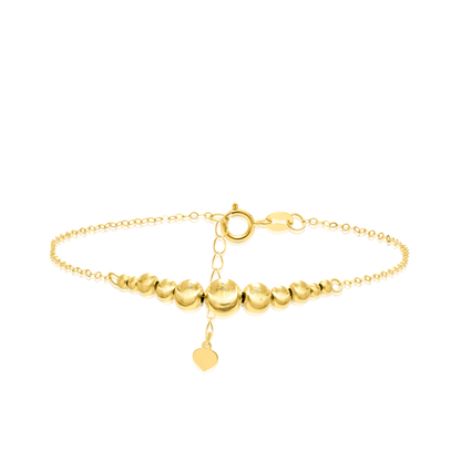 18K Pure Gold Seed Bracelet