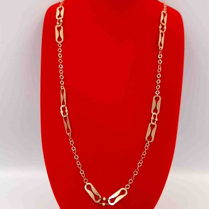 18K Pure Gold Linked Chain | Chain | 18K Gold Jewelry