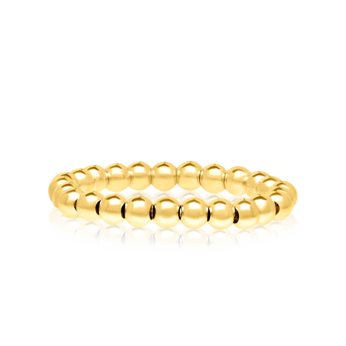 18K Pure Gold Seed Ring