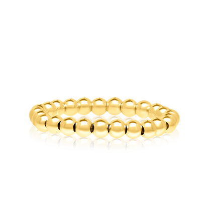 18K Pure Gold Seed Ring