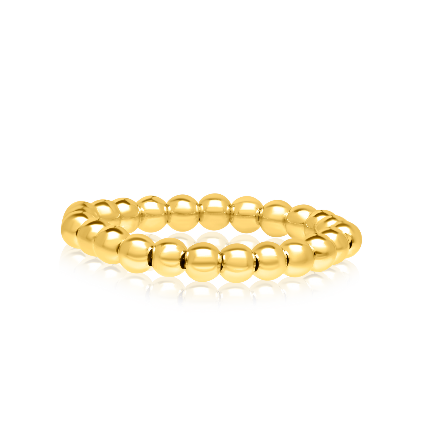 18K Pure Gold Seed Ring
