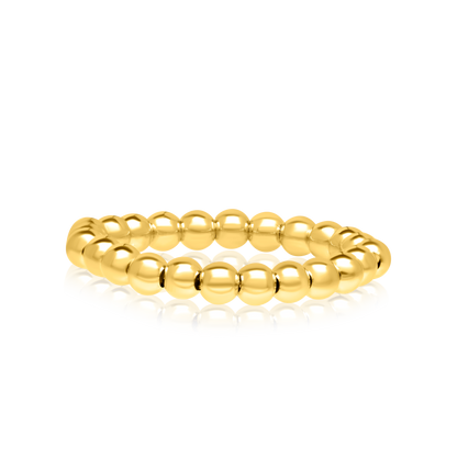 18K Pure Gold Seed Ring