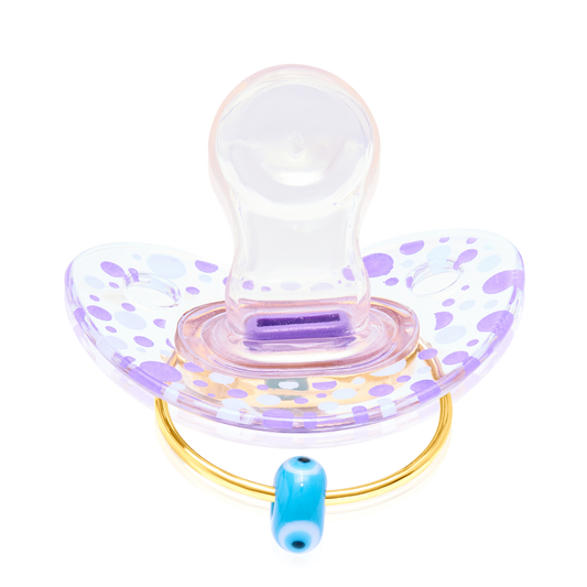 18K Pure Gold Kids Nipple Bangle