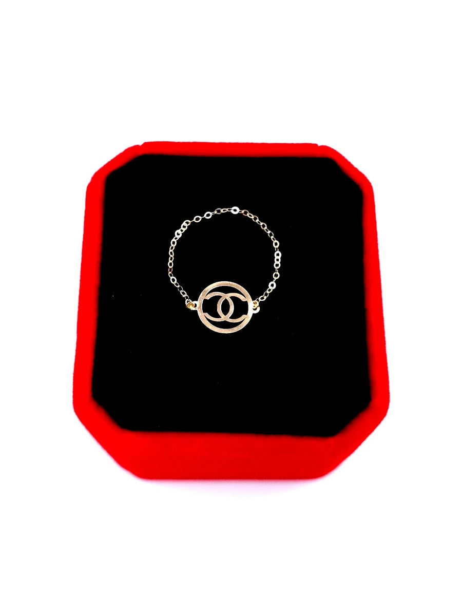 18K Pure Gold Charm Ring | Ring | 18K Gold Jewelry