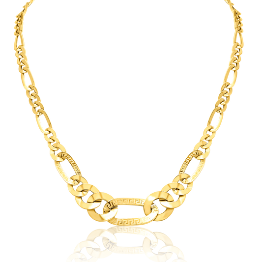 18K Pure Gold Thick Linked Chain (47 C.M)