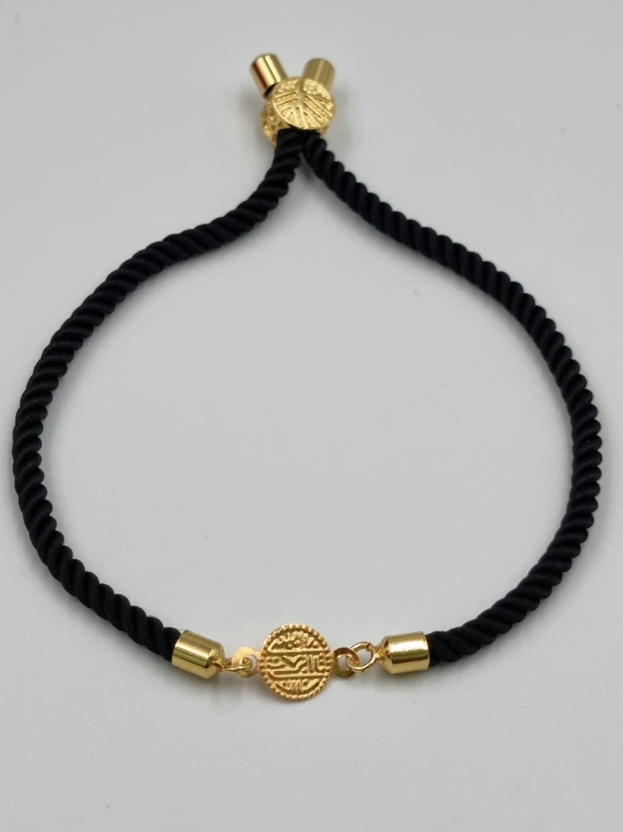 21K Pure Gold Adjustable Coin Bracelet | Bracelet | 18K Gold Jewelry