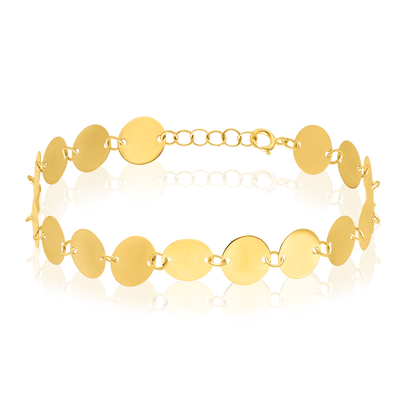 18K Pure Gold Elegant Jewelry Set