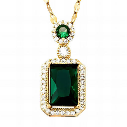 Necklace, 18K Gold Plated Steel
