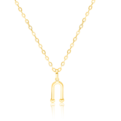18K Pure Gold Jewelry Set