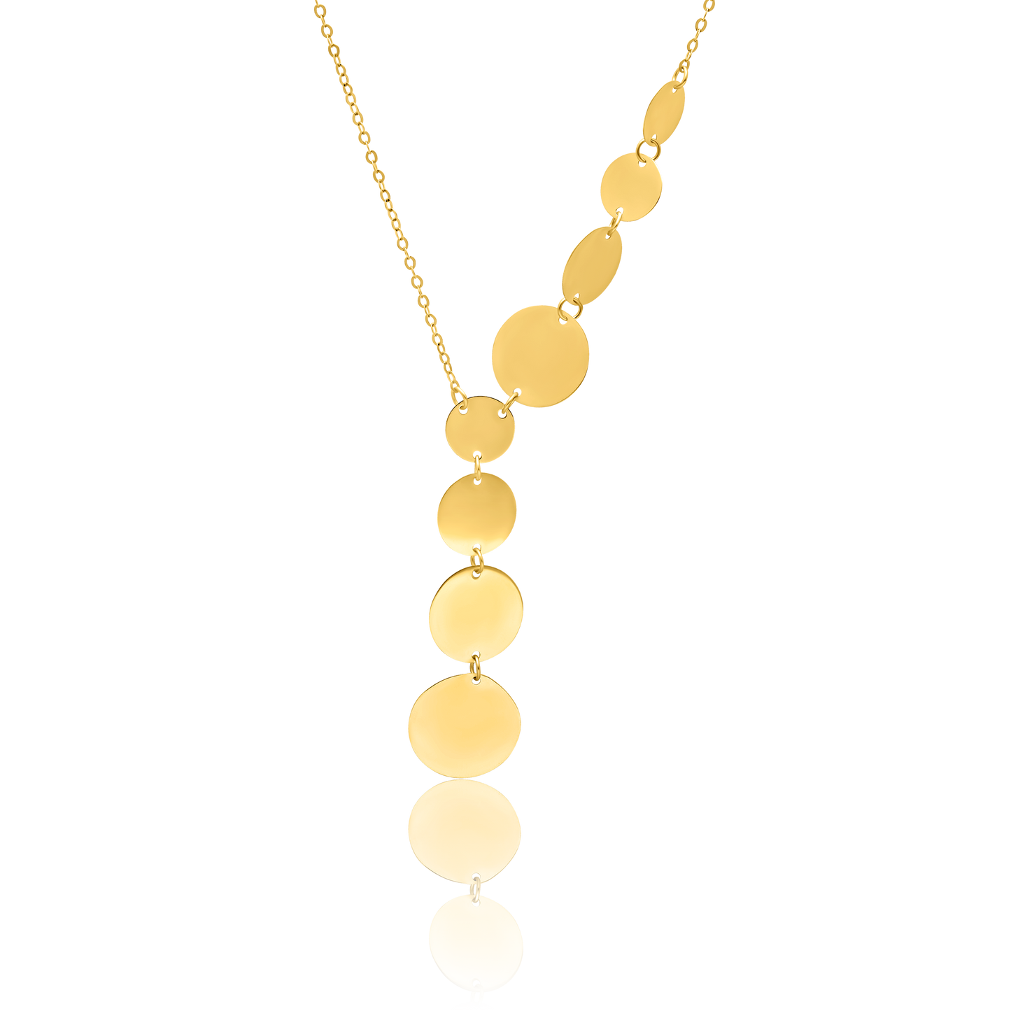 18K Pure Gold Elegant Jewelry Set