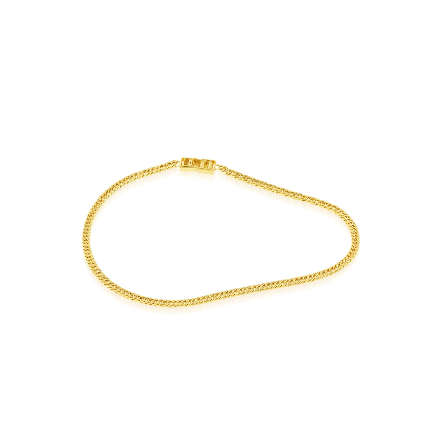 18K Pure Gold Anklet