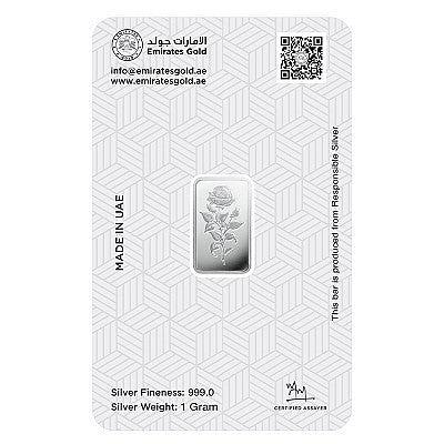 Emirates 1 Gram Silver Bar