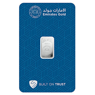 Emirates 1 Gram Silver Bar