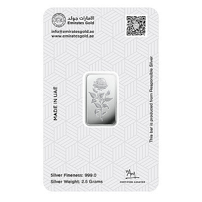 Emirates 2.5 Gram Silver Bar