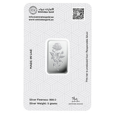 Emirates 5 Gram Silver Bar