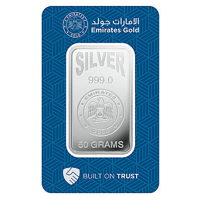 Emirates 50 Gram Silver Bar
