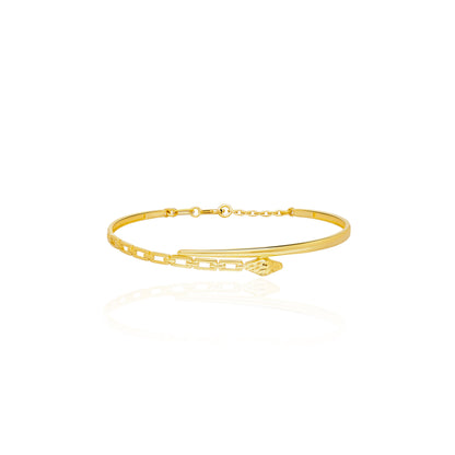 18K Pure Gold Kids Bangle