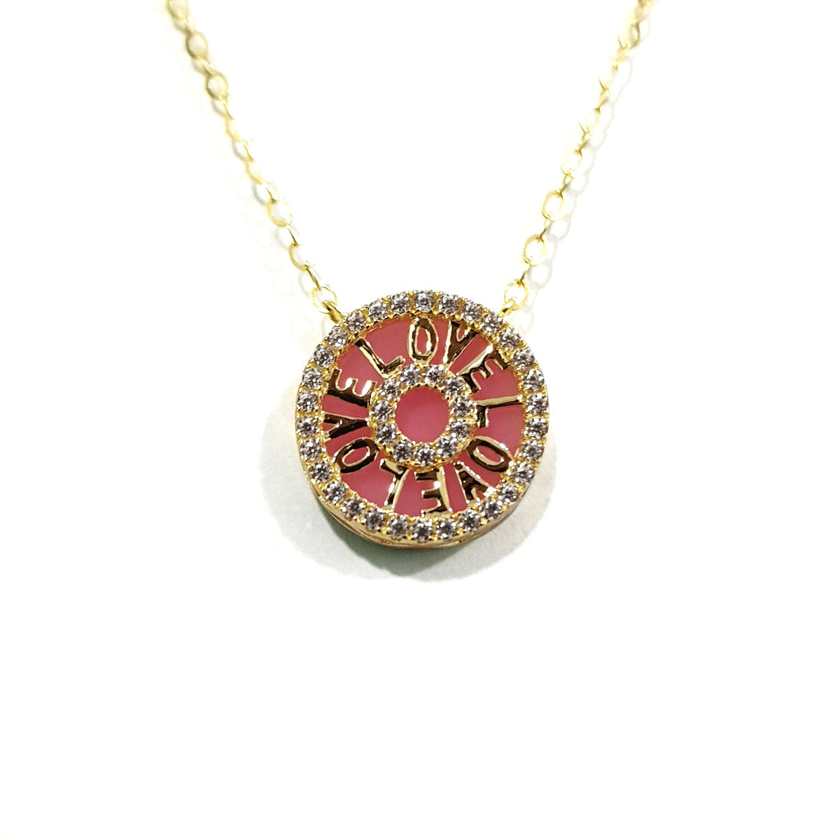 18K Pure Gold Love Necklace | Necklace | 18K Gold Jewelry