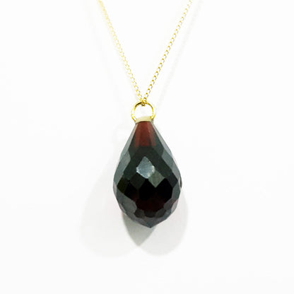 18K Pure Gold Gem Necklace | Necklace | 18K Gold Jewelry