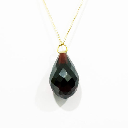 18K Pure Gold Gem Necklace | Necklace | 18K Gold Jewelry