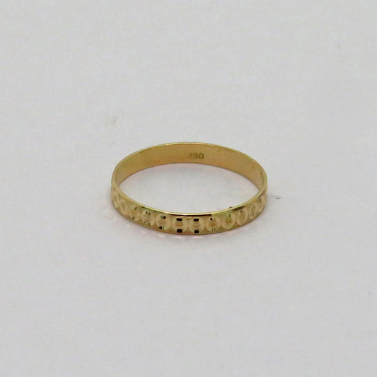 18K Solid Gold Ring | Gold | 18K Gold Jewelry