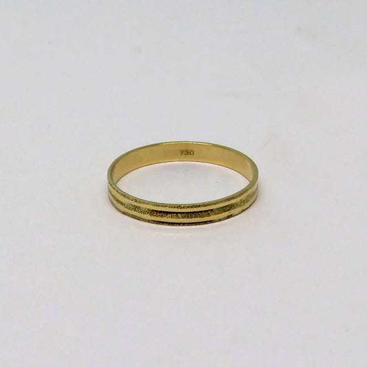 18K Solid Gold Ring | Gold | 18K Gold Jewelry