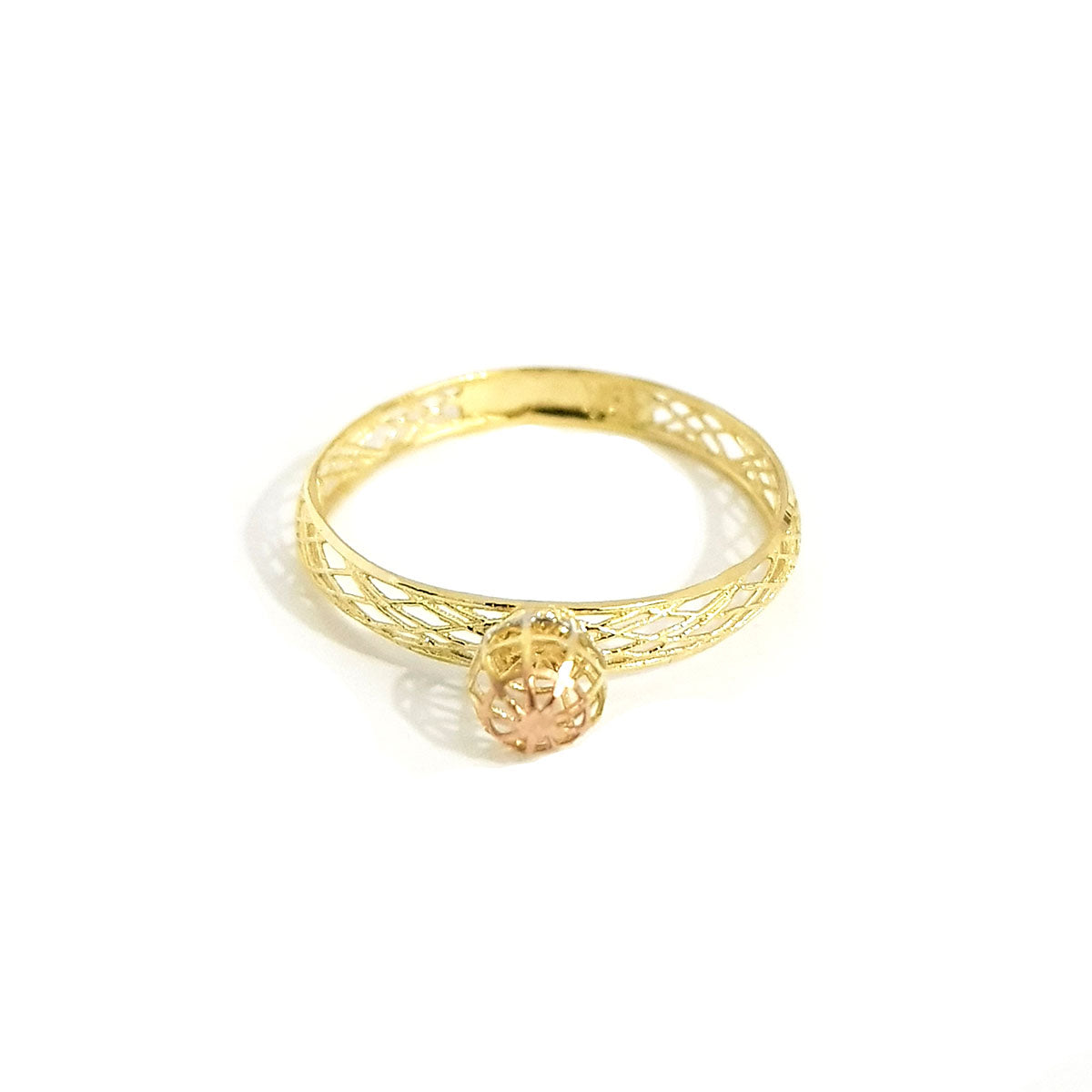 18K Pure Gold Elegant Ring | Ring | 18K Gold Jewelry