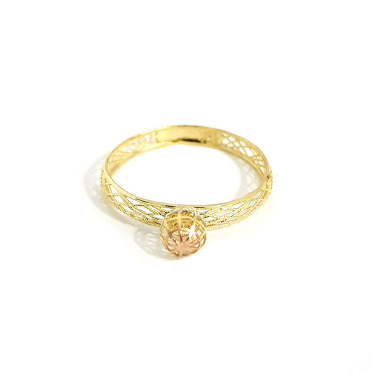 18K Pure Gold Elegant Ring | Ring | 18K Gold Jewelry