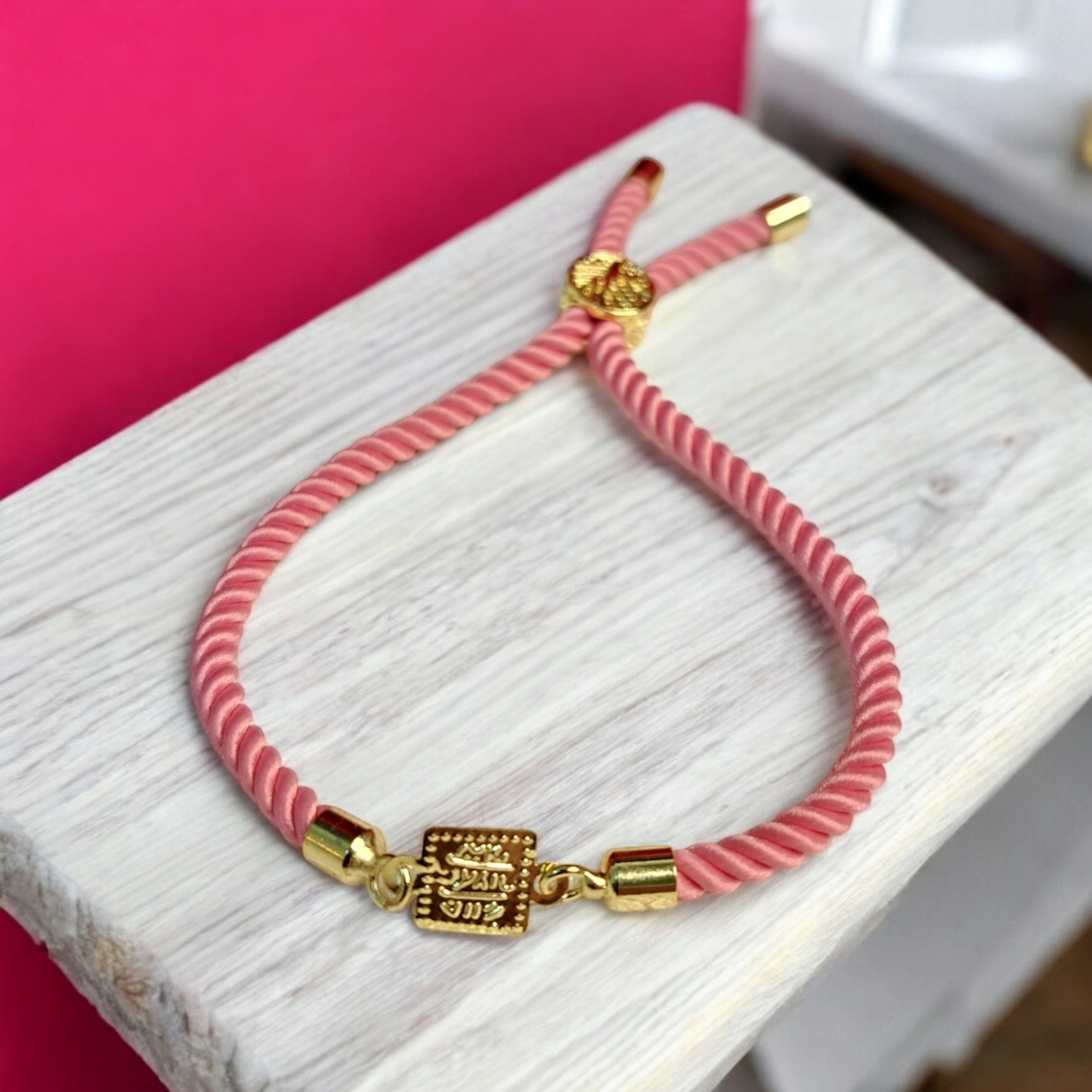 21K Pure Gold Adjustable Bracelet