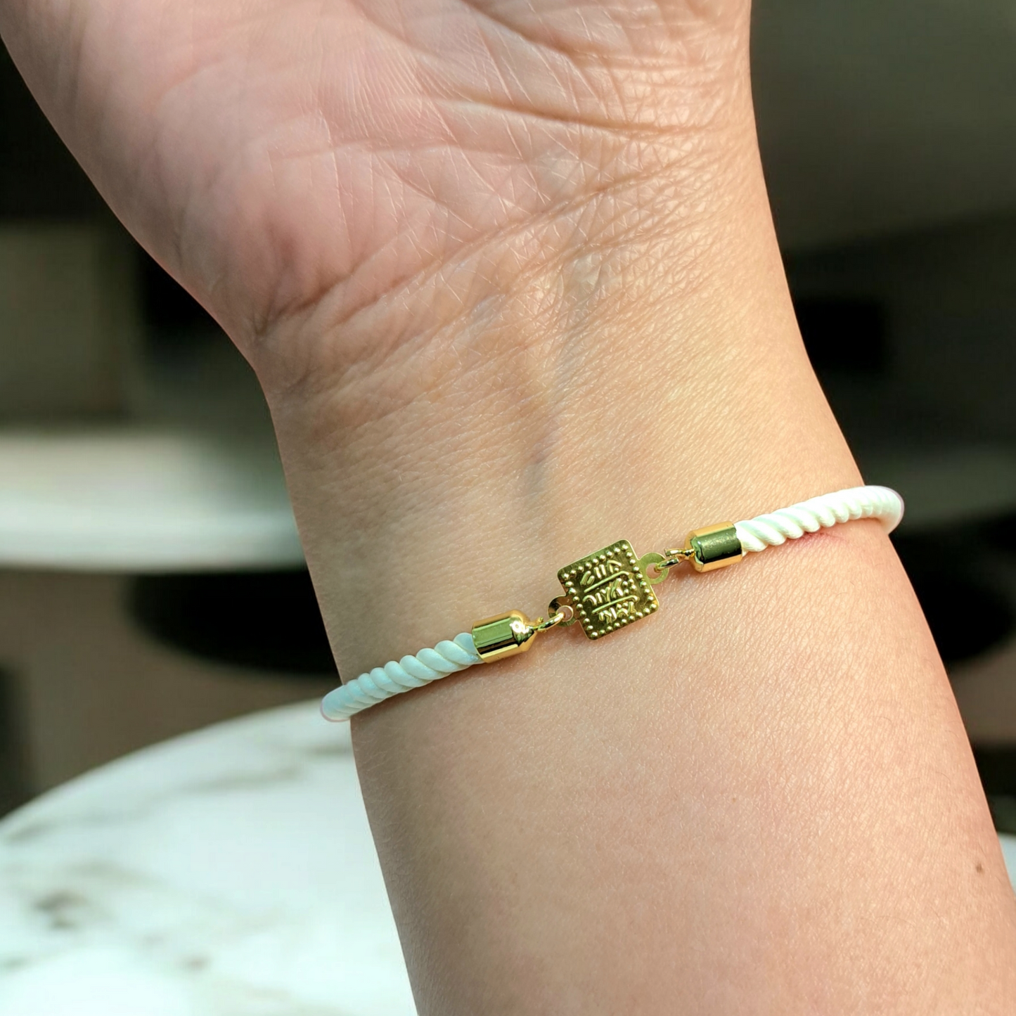 21K Pure Gold Adjustable Bracelet