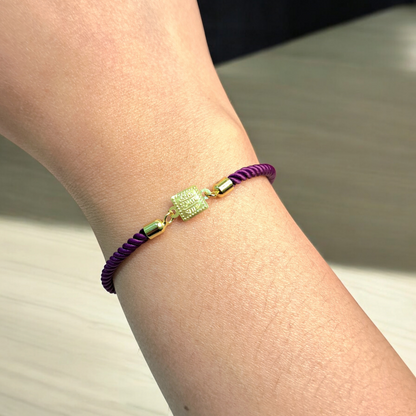 21K Pure Gold Adjustable Bracelet