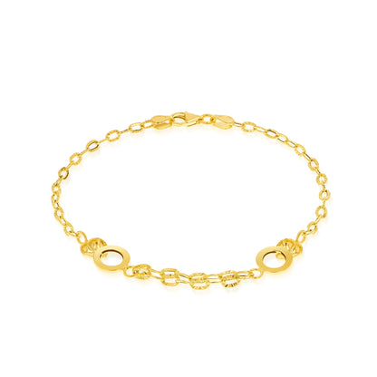 18K Pure Gold Thin Layer Jewelry Set