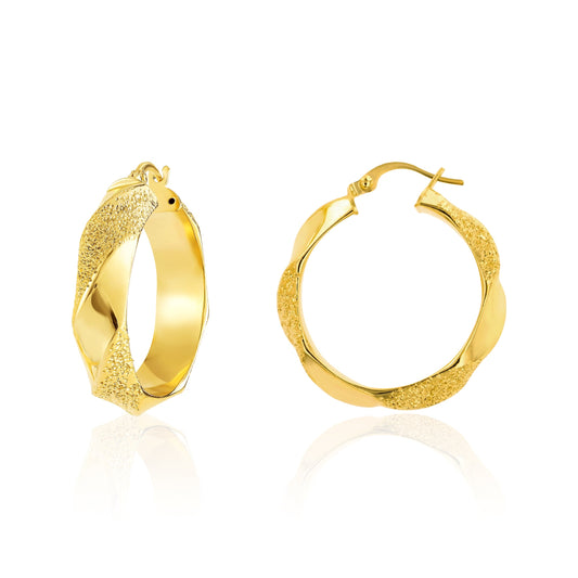 18K Pure Gold Round Jewelry Set