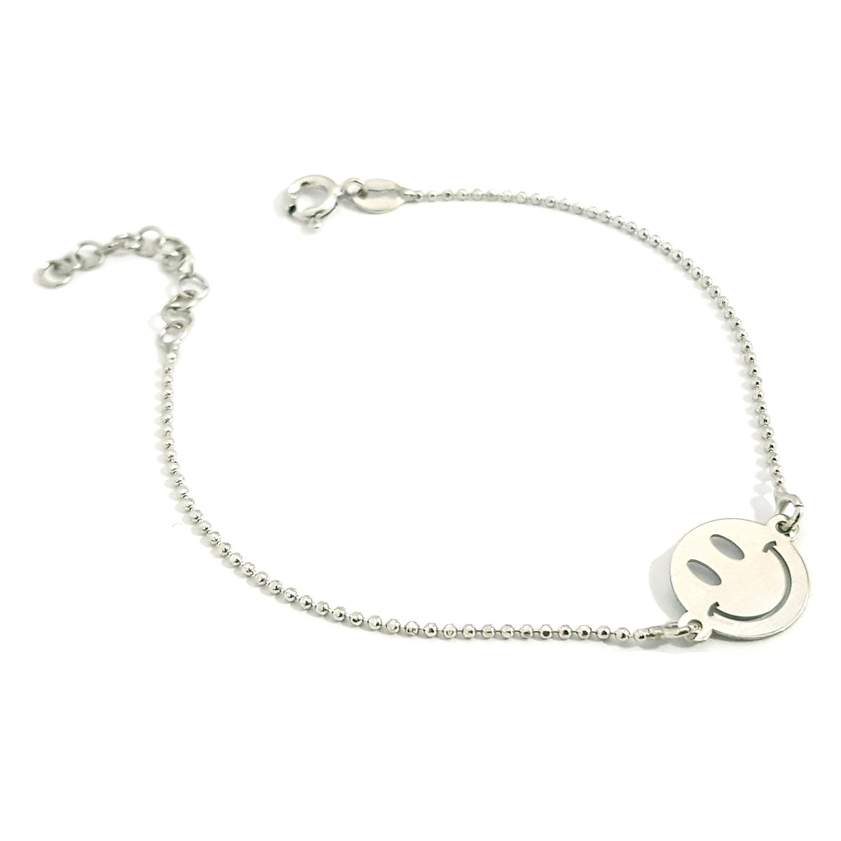 Real Sterling Smiley Design Silver 925 | Silver | 18K Gold Jewelry