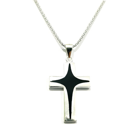 Real 925 Sterling Silver Cross Necklace