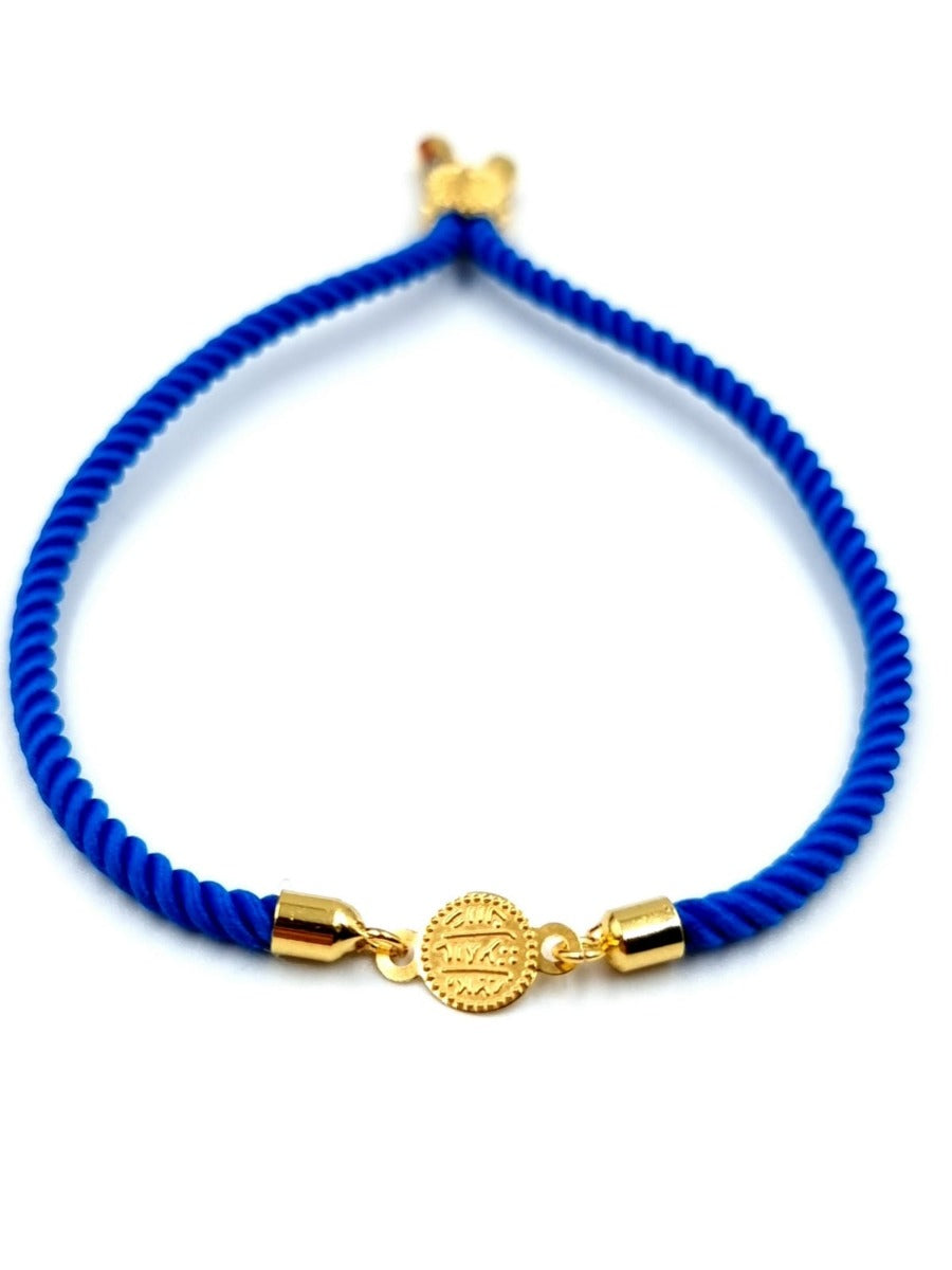 21K Pure Gold Adjustable Coin Bracelet | Bracelet | 18K Gold Jewelry