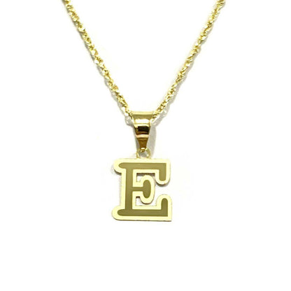 18K Pure Gold Letters Necklaces | Necklace | 18K Gold Jewelry