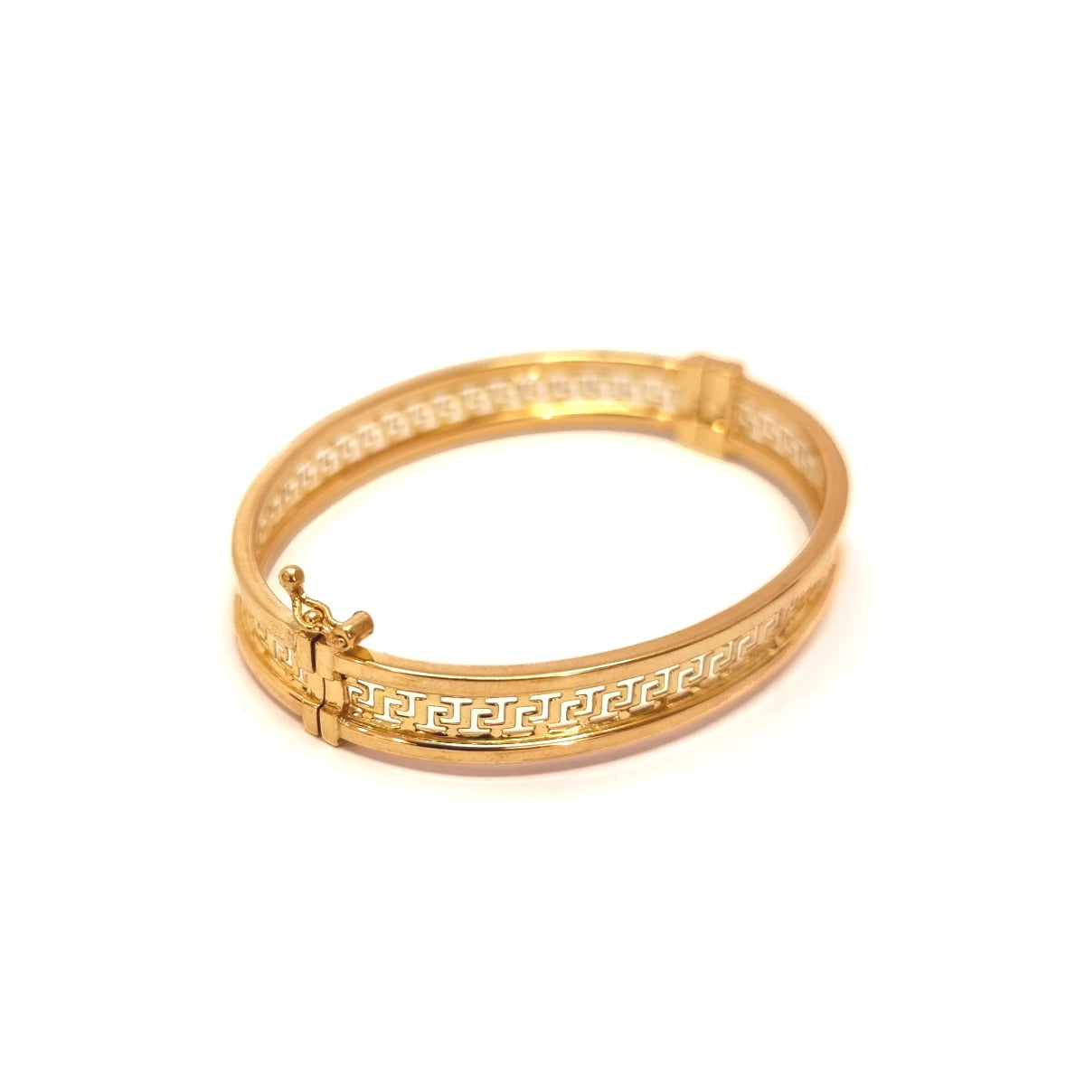 18K Pure Gold Elegant Design Bangle | Bangle | 18K Gold Jewelry