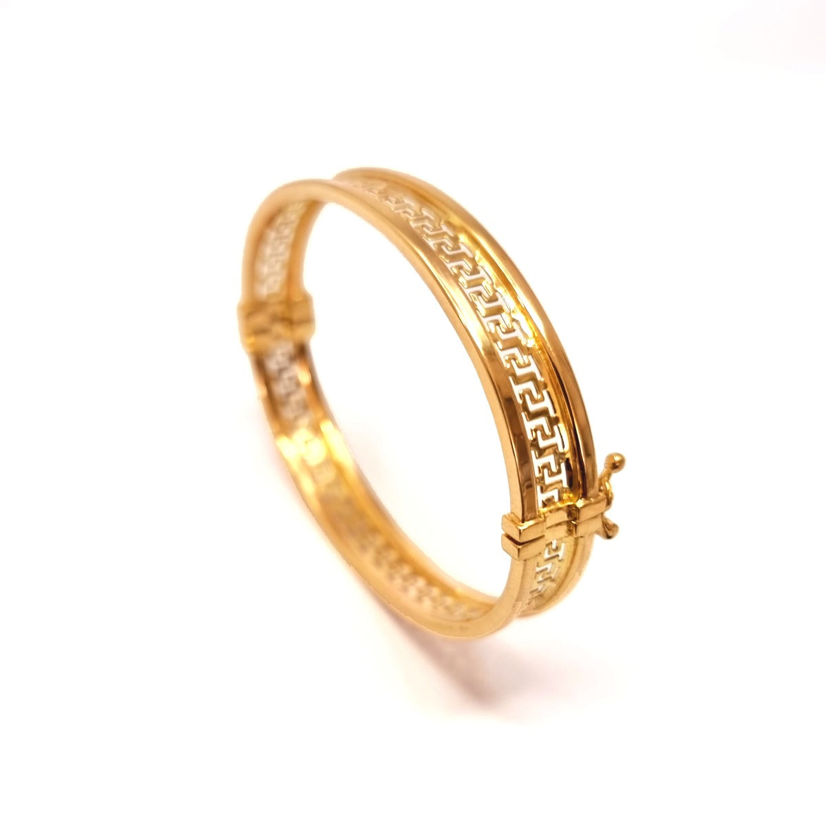 18K Pure Gold Elegant Design Bangle | Bangle | 18K Gold Jewelry